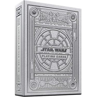 Imagem de theory11 Cartas de baralho Star Wars Edição Prata – Lado Claro (Branco)