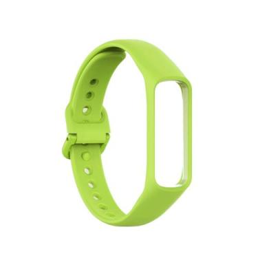 Imagem de Pulseira Silicone Para Galaxy Fit 2 R220 Cor Verde Limão - 123smart