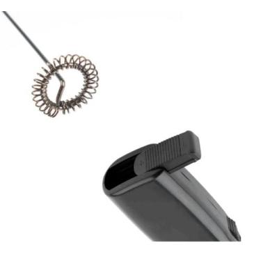 Imagem de Mini mixer misturador de bebidas - Cappucino Maker, Preto, a base de p