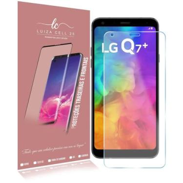 Imagem de 2 Película De Vidro TEMPERADO Compativel LG Q7+ PLUS Q610 - Luiza Cell