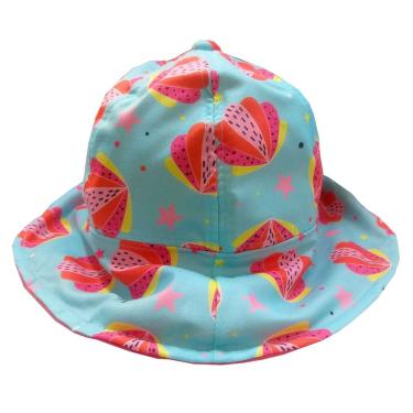 Imagem de Chapéu Bebê Proteção UV Conchas Azul Everly