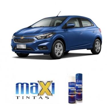 Imagem de Spray automotivo azul infinity gm + verniz spray 300ml - Sherwin Willi