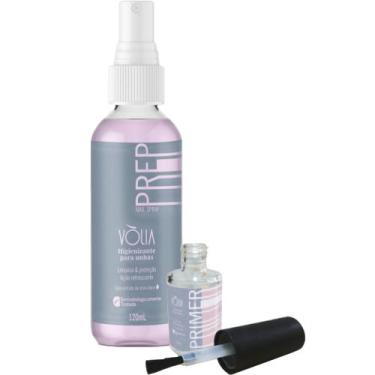 Imagem de Kit preparação para unhas em gel higienizante e primer vòlia - Genéric