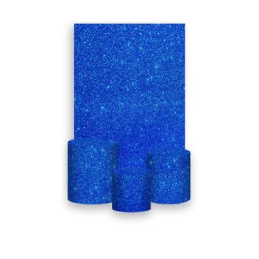 Imagem de Painel De Festa Vertical 1,50 x 2,20 + Trio De Capas Cilindro - Efeito