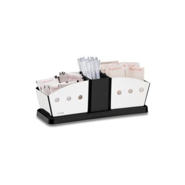 Imagem de Suporte para Saches Brinox Parma 20,5 x 6,5 x 7 cm Aço Inox