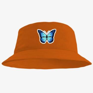 Imagem de Boné Chapéu Bucket Hat Estampado Borboleta - MP Moda Masculina, Único,