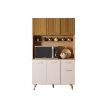 Imagem de Kit Cozinha Livia 6 portas Polimam