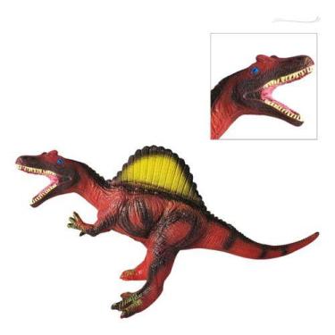 Imagem de Dinossauro Macio Tiranossauro Rex Borracha Som Grande 40 Cm - Str Stor