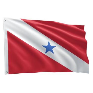 Imagem de Bandeira Dos Estados Brasileiros Grande 1,50 X 0,90 M - Fadrix, Pará
