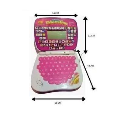 Imagem de Notebook Infantil Educativo Interativo 2/1Inglês E Espanhol . - toys
