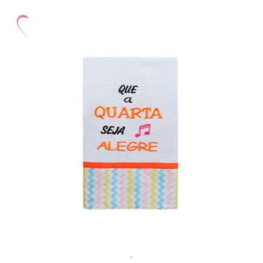 Imagem de Pano De Prato Bordado Dias da Semana Semaninha 100% Algodão - Autoesti