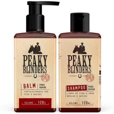 Imagem de Kit Shampoo + Balm Para Barba Peaky Blinders 120mL Don Alcides
