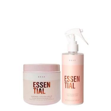 Imagem de Kit Braé Essential Máscara 500g + Fluído Reparador 260ml
