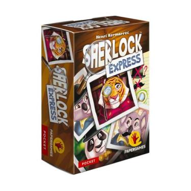 Imagem de Sherlock Express (Pocket) - Jogo de Cartas - Papergames, jogo de carta
