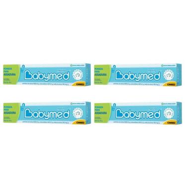 Imagem de Kit 4 Babymed Pomada Para Assadura Menino 45g - Cimed