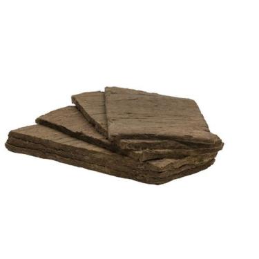 Imagem de Kit Com 20 Mantas Lã De Rocha Isolamento Acústico E Térmico 1200x60x25