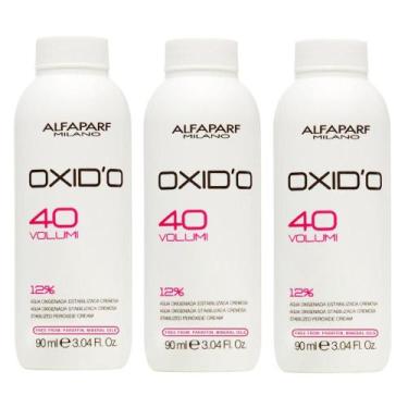 Imagem de Kit  Água Oxigenada Alfaparf 40 Volumes 90 ml - 3 Unidades