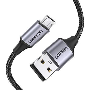 Imagem de UGreen Cabo De Celular Carga Rápida Turbo Micro USB V8 3m