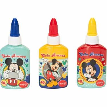 Imagem de Cola Escolar Decorada Mickey 40G. - Molin