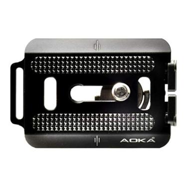 Imagem de AOKA UP50 50 placa QR compatível com Arca 50 mm com alça Boss, para-choque giratório, parafuso D e parafusos de segurança