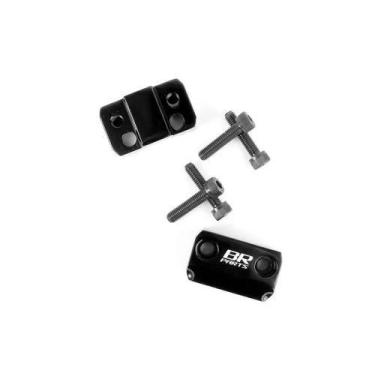 Imagem de Adaptador De Guidão Br Parts Universal - 28 Mm (Preto)