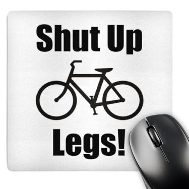 Imagem de 3dRose LLC 20 x 20 x 0,65 cm pernas fechadas. Bicyclists. Ciclismo. Treino. Spinning. Ciclismo. Mouse pad (mp_149766_1)