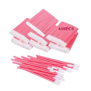 Imagem de Mooerca 650 pçs aplicadores descartáveis de brilho labial pincel de maquiagem varinhas de batom aplicadores de maquiagem pincéis aplicadores de ferramentas de maquiagem kits de ferramentas de beleza