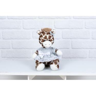 Imagem de PELUCIA SAFARI GIRAFA PROVENCE 15 CM - VESTIDO COM LESE (cinza liso)