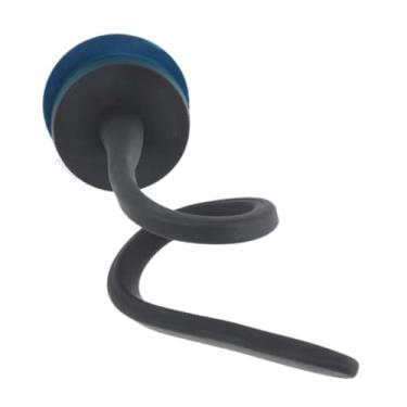 Imagem de WeiLaiKeQi Suporte de porta de máquina de lavar roupa ajustável flexível poste de porta de lavanderia suporte de porta de secadora, Preto