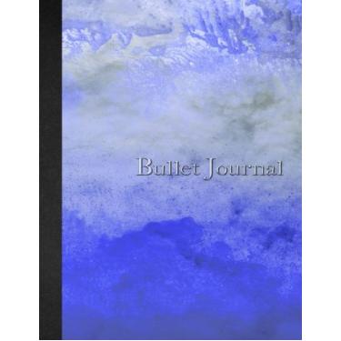 Imagem de Bullet Journal: A4 Watercolor & Marbre - 160 pages - couverture souple "glossy" Dot point, bullet journal, dot grid, planner, planning, organizer, journal