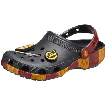Imagem de Crocs Tamanco clássico unissex adulto Harry Potter, Grifinória/Vermelho Multi, 40