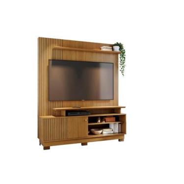 Imagem de Home Theater Ares para TV de até 75 polegadas (COM PÉS) - Cumaru - Mad