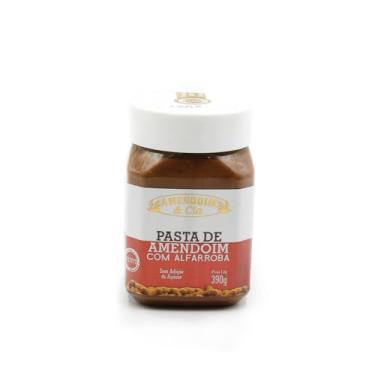 Imagem de Pasta de Amendoim com Alfarroba Amendoim & Cia 390g