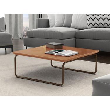 Imagem de Mesa de Centro Kairos Pé Café Bisart Decor - Larflex, Terracota