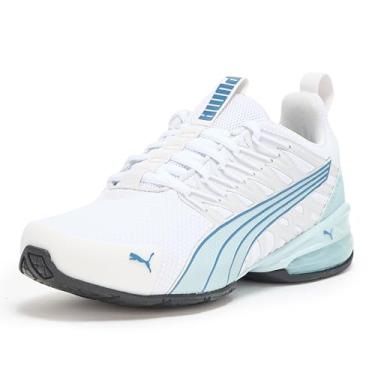 Imagem de PUMA Tênis feminino Voltaic Evo Cross Trainer, Puma Orvalho fosco branco, 11 Wide