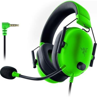 Imagem de Razer Fone de ouvido para jogos BlackShark V2 X: Som surround 7.1 - Drivers de 50 mm - Almofada de espuma de memória - para PC, PS4, PS5, Switch - Conector de áudio de 3,5 mm - Verde