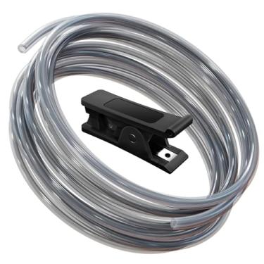 Imagem de HANGLIFE Tubo PTFE 2,5 mm ID × 4 mm OD | 5 m com cortador de tubulação | Compatível com Bambu Lab A1 Mini/A1/P1P/P1S/X1C/AMS/P1/X1 Series & Creality K1/K1 Max/Ender 3 V3 Impressoras 3D - Filamento de