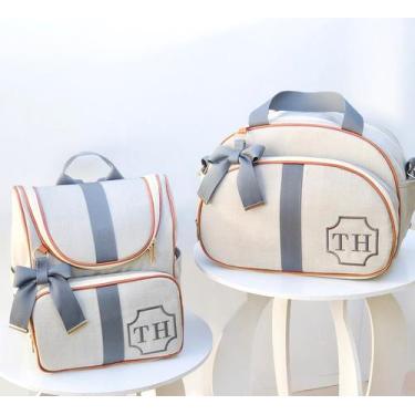 Imagem de Kit Bolsa Maternidade  2 Peças Personalizado - Eduardita Baby