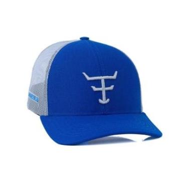 Imagem de Bone Texas Farm - Double - Tf912 - Azul Royal/ Cinza Único-Unissex