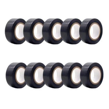 Imagem de Fita Isolante 19mm Svart ( Pacote c/ 10 Rolos c/ 10 metros )