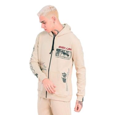 Imagem de Moletom Masculino Aberto Canguru Capuz Anime