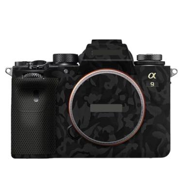 Imagem de Película de decalque para Sony A9 Película de vinil antirarranhões Mirrorless Camera Body Protective Sticker Coat A 9 (Shadow Camo Black)