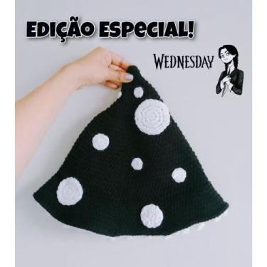 Imagem de Chapéu Bucket Cogumelo Psicodelia Em Crochê - Atelier Chapeuzinho de B