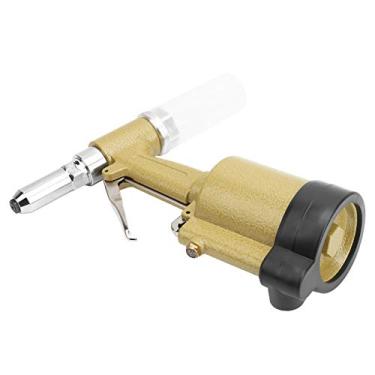 Imagem de Pistola Hidráulica de Rebite Pneumático Grande Força de Tração de Alta Eficiência Ferramenta DIY Concha de Alumínio, Kit Portátil Completo para Rebites de Alumínio de Aço