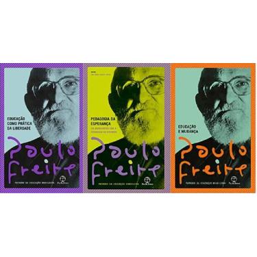 Imagem de Kit 3 livros paulo freire educação mudança + esperança + pratica liber