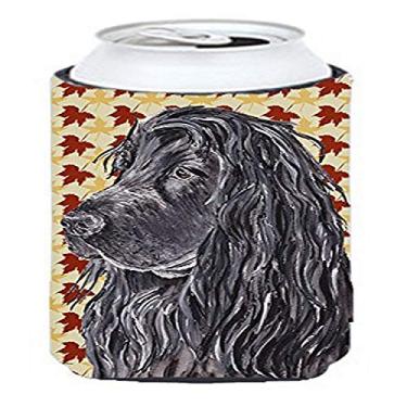 Imagem de Caroline's Treasures SC9541TBC English Cocker Spaniel Fall Leaves Tall Boy Beverage Isolador isolante para bebidas, para meninos altos, multicolorido