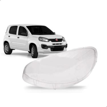 Imagem de Lente Farol Uno 2015 2016 2017 2018 2019 2021 - SP ACESSÓRIOS, Esquerd