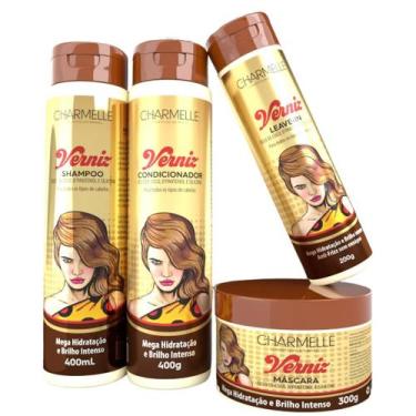 Imagem de Charmelle Kit Verniz Mega Hidratação - Hábito Cosméticos