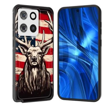 Imagem de JHYYTUJTYP Capa para Moto G Stylus 5G 2025, [Teste de queda de grau militar] Capa protetora resistente à prova de choque resistente para Motorola Moto G Stylus 5G 2025, design camuflagem veado