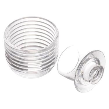 Imagem de Mantegueira Francesa de Vidro Cristal Colmeia Lyor